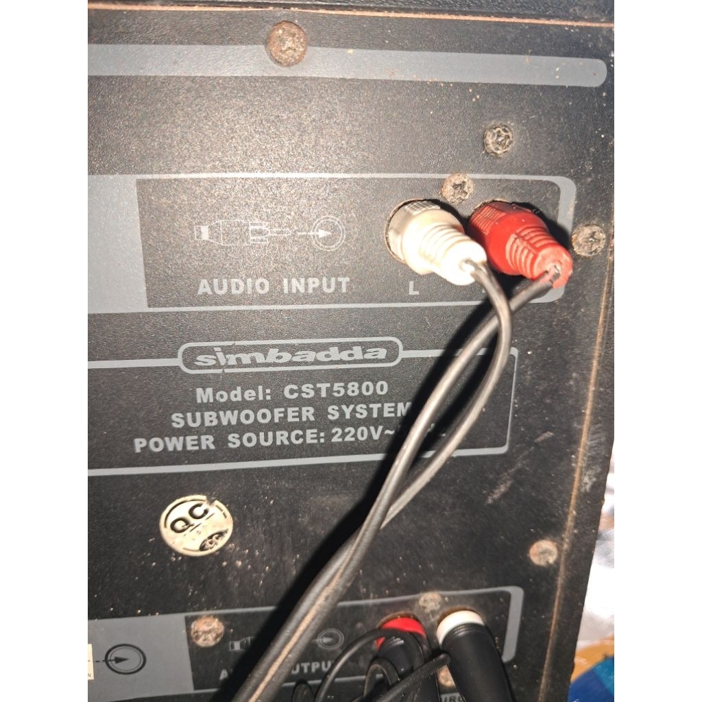 Subwoofer SIMBADDA CST5800, FULL BASS