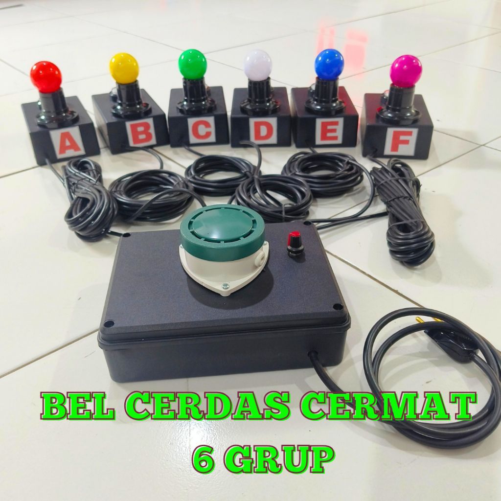 Bel cerdas cermat 6 grup bel cerdas cermat 6 tim sistem auto lock