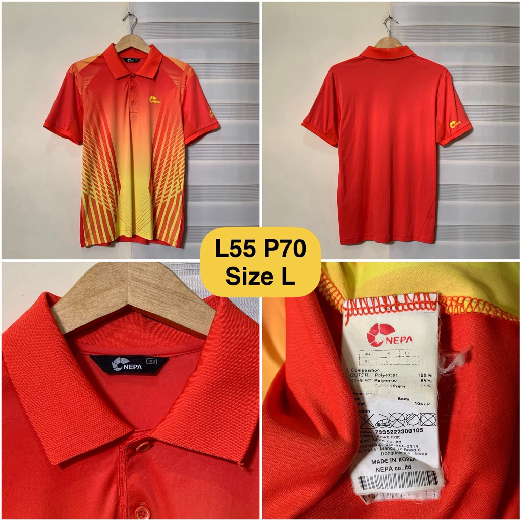 Poloshirt Nepa Orange Original