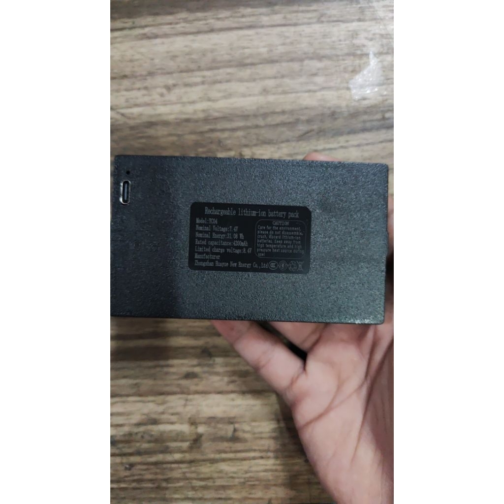 BATTERY LITHIUM 7.4V 4200MAH FOR DEKKSON PALOMA  / Baterai Smart Lock DEKKSON PALOMA / Batere Smart 