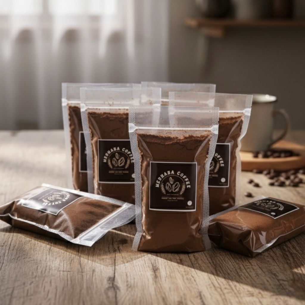 Kopi Bubuk Robusta 100gr Premium MERHABA COFFEE Grade Top Asli Nganjuk