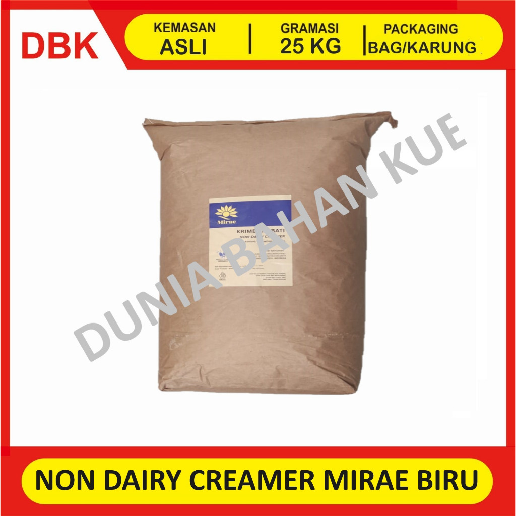 NON DAIRY CREAMER MIRAE / NDC KRIMER / SUSU BUBUK - 1 BAG 25 KG