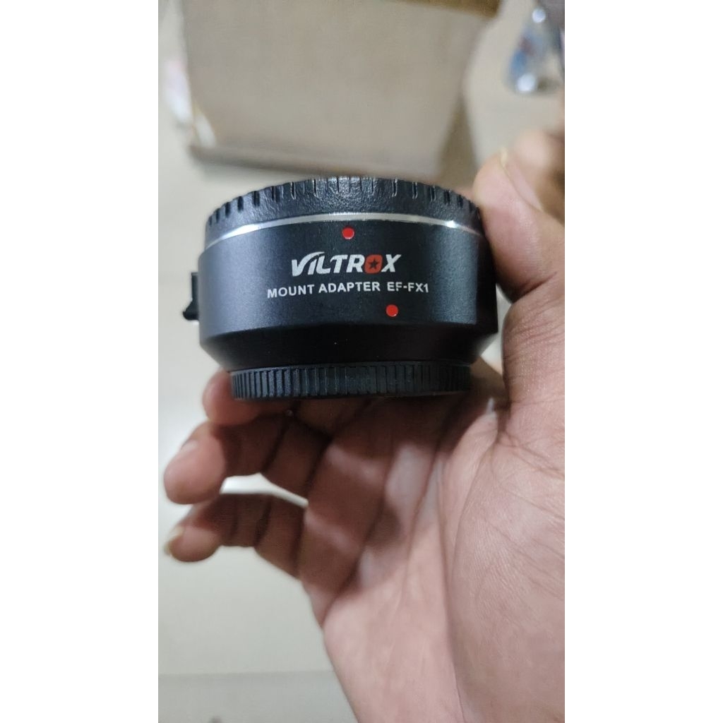 adapter autofokus Viltrox body Fuji ke Lensa Canon