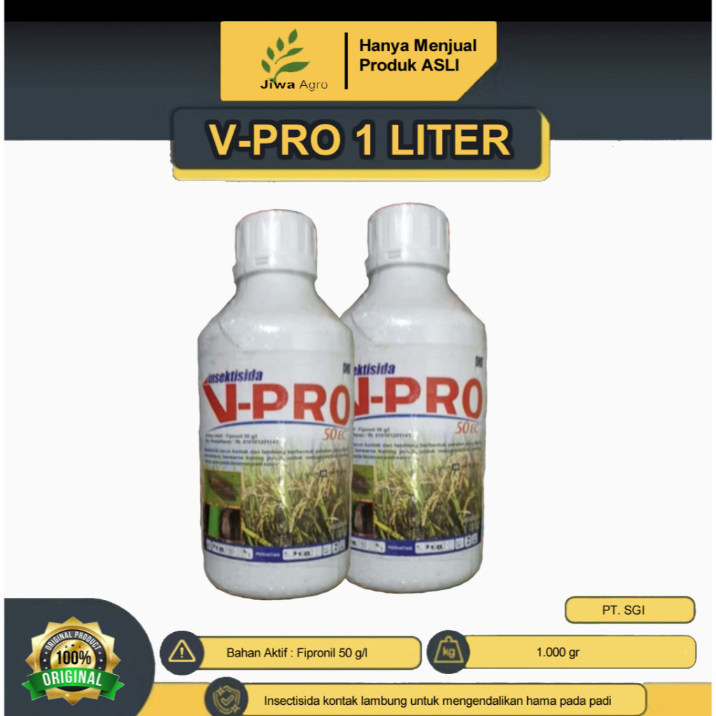 Insektisida V-PRO 50EC 1L Pembasmi Wereng Padi