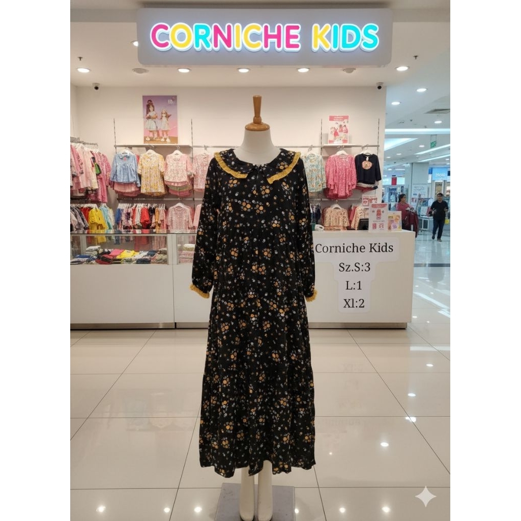 CORNICHE KIDS REGINA BLACK