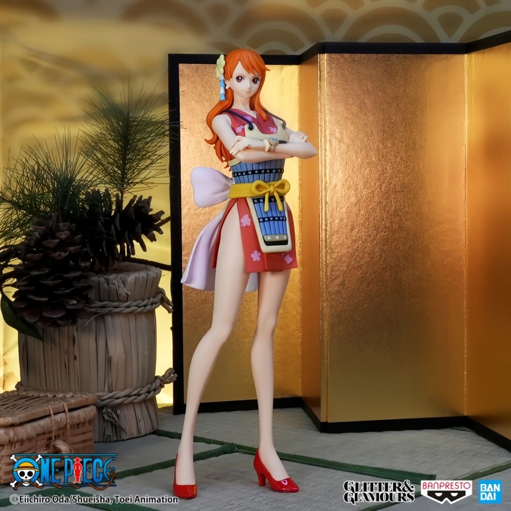 Action Figure Glitter and Glamours Nami Wanokuni Type A One Piece
