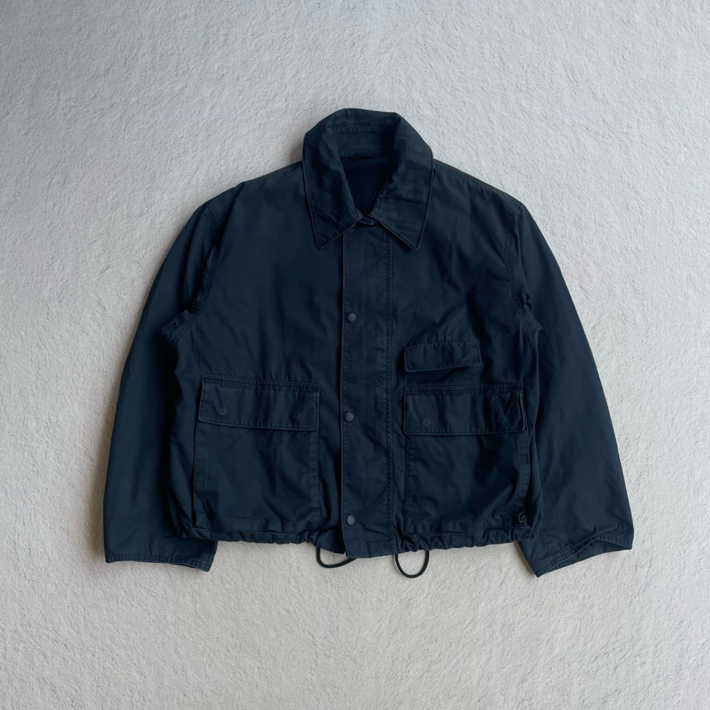 Jacket Uniqlo U utility blousom navy