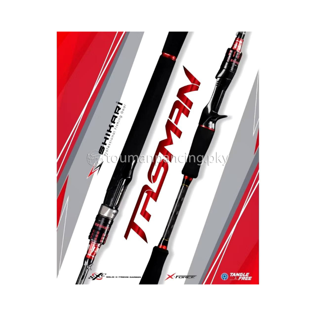 Joran Casting BC Shikari Tasman STC602 180cm Carbon Solid 6-14lb 7-20gr Tangle Free Guide