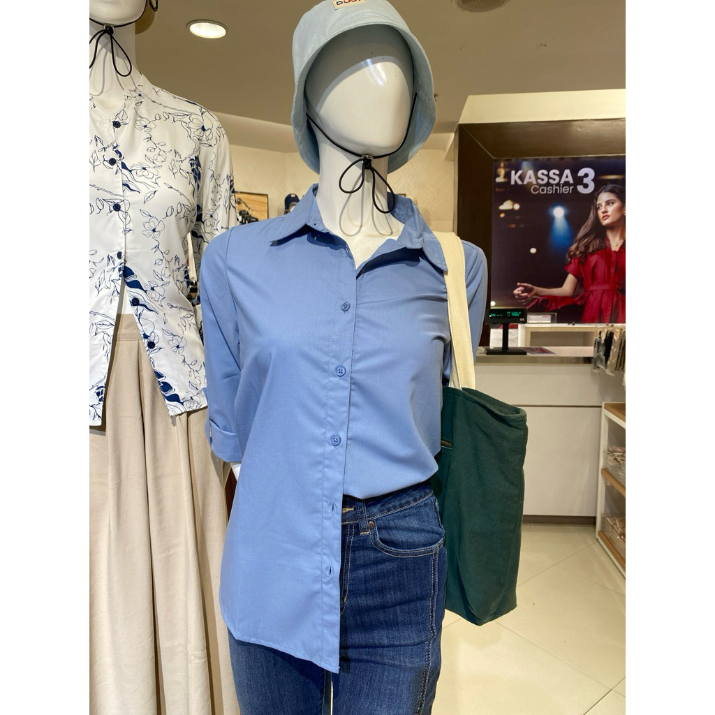 KEMEJA POLOS NEW ARRIVAL DUST BRAND MATAHARI ORIGINAL