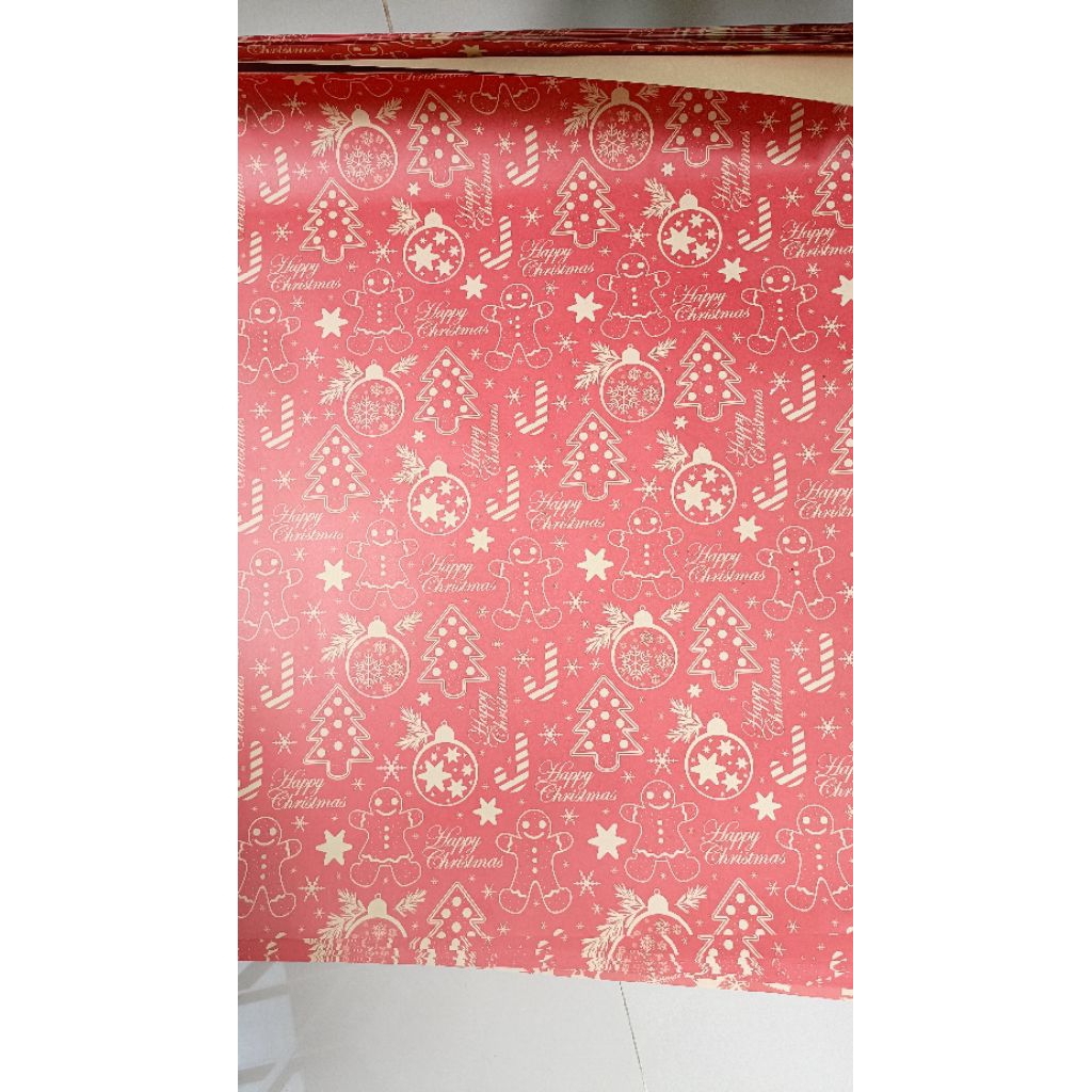 Kertas Kado Premium Tema NATAL