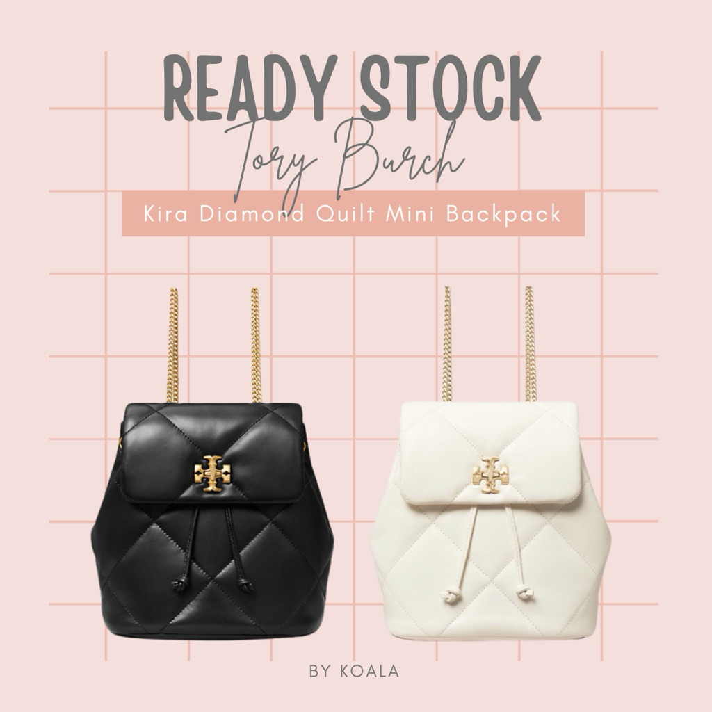 Tas Tory Burch Kira Diamond Quilt Mini Backpack
