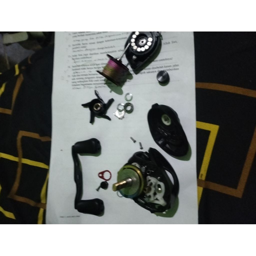 sparepart zoroo brave (second)reel bc paketan