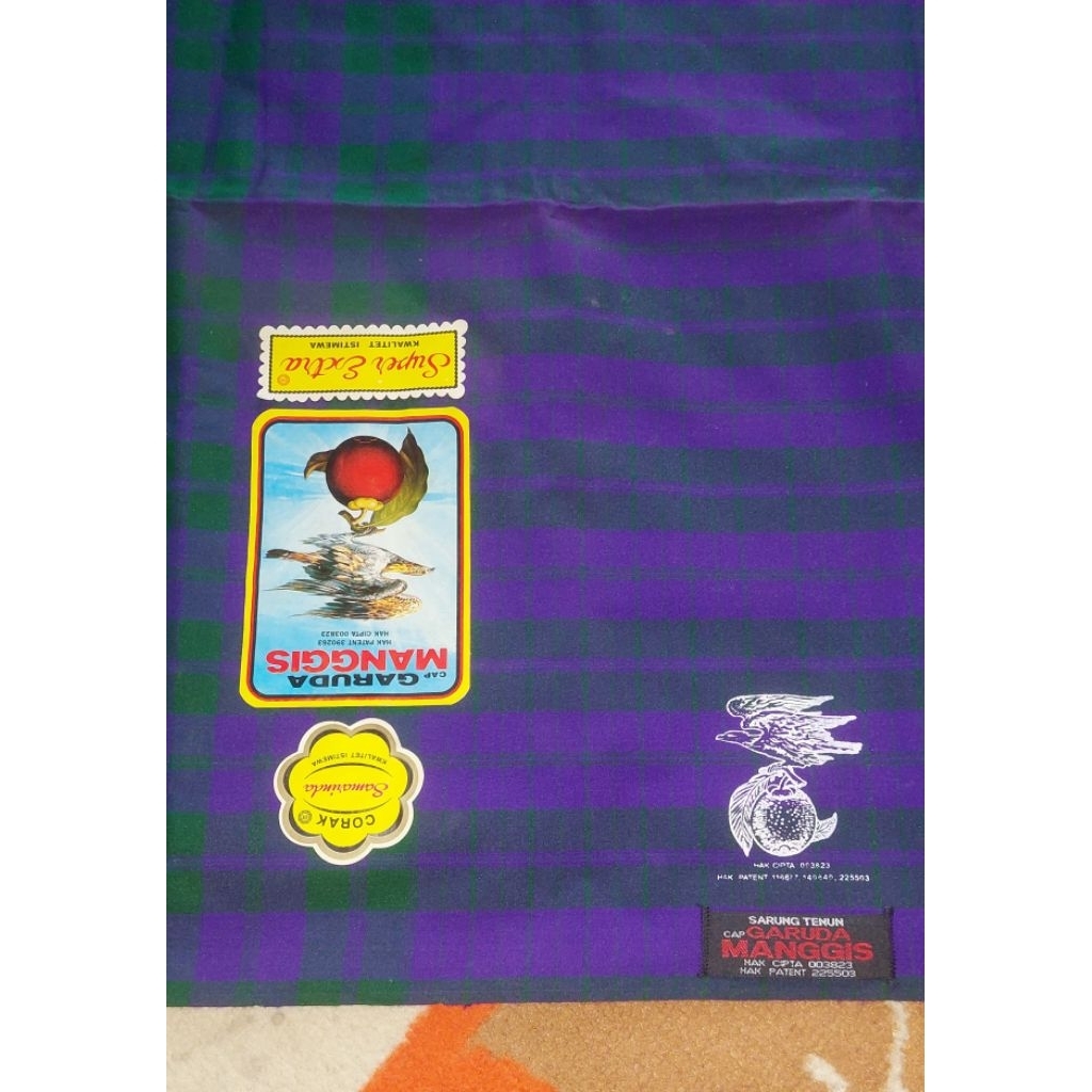 sarung jadul garuda manggis