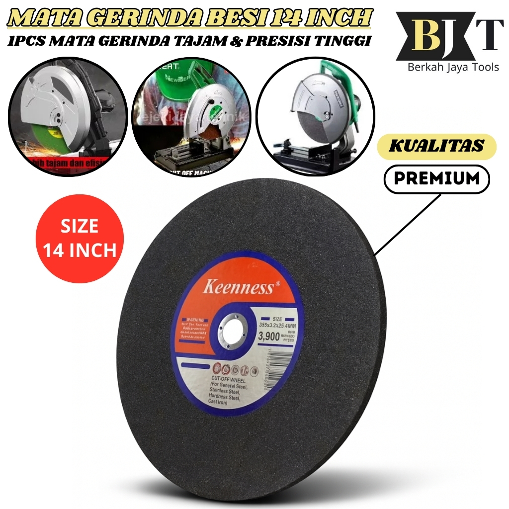 Mata CUT OFF 14 Inch WD Batu Gerinda Potong WD 14inch Batu Gerinda Potong WD 14inch / Cutting Wheel 