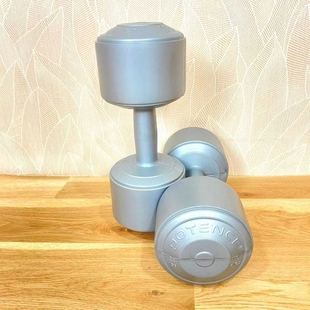 Barbel Kosongan Dumbell 10 kg ( isi 1 PC) barbel KOSONGAN Plastik Tebal