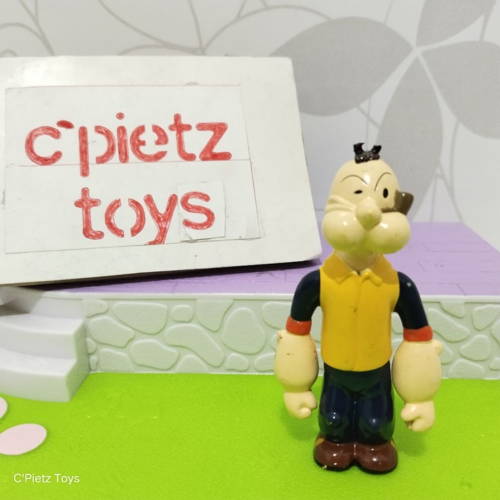 Figure Vintage Popeye The Sailorman in Yellow Shirt (Second/Preloved)