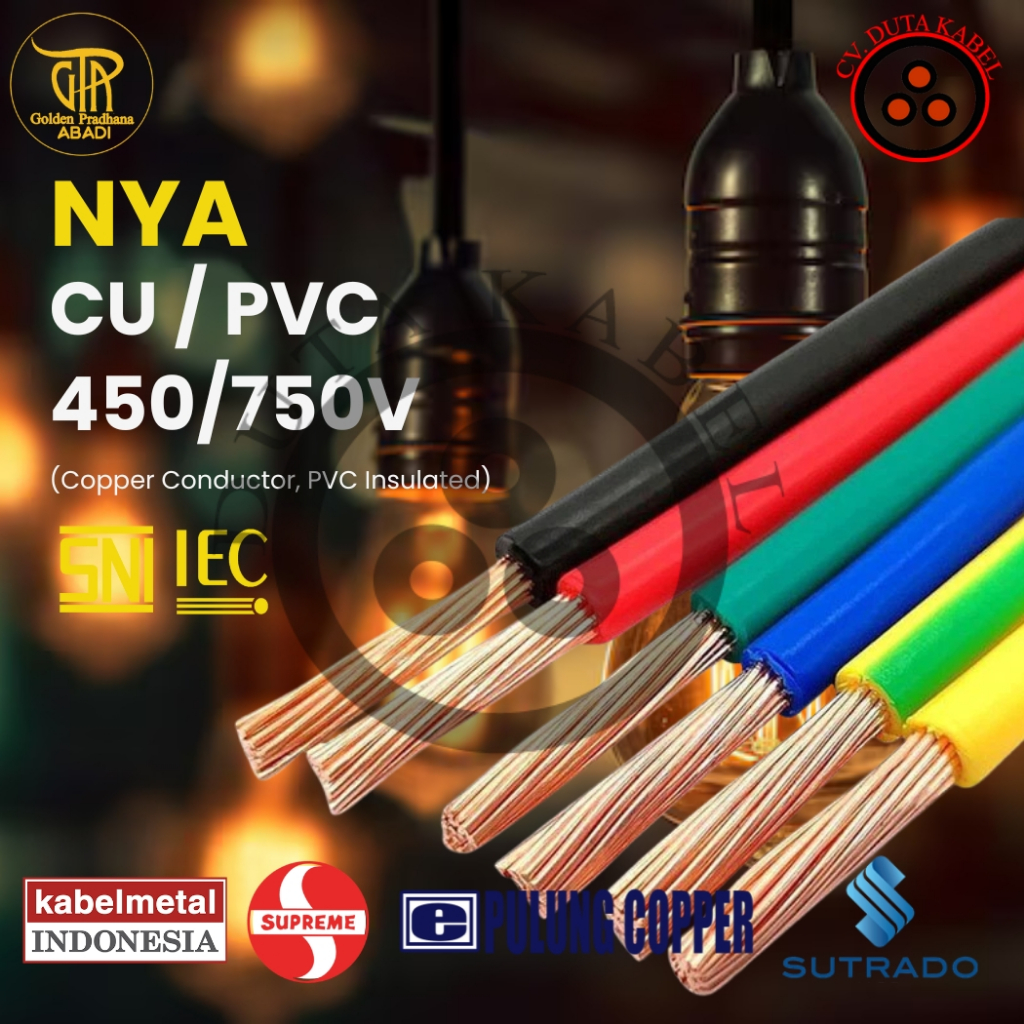 Kabel NYA 1x185 mm2 KABELMETAL (KMI), SUPREME, SUTRADO, PULUNG COPPER / 1x185mm2 / 1 x 185 mm2