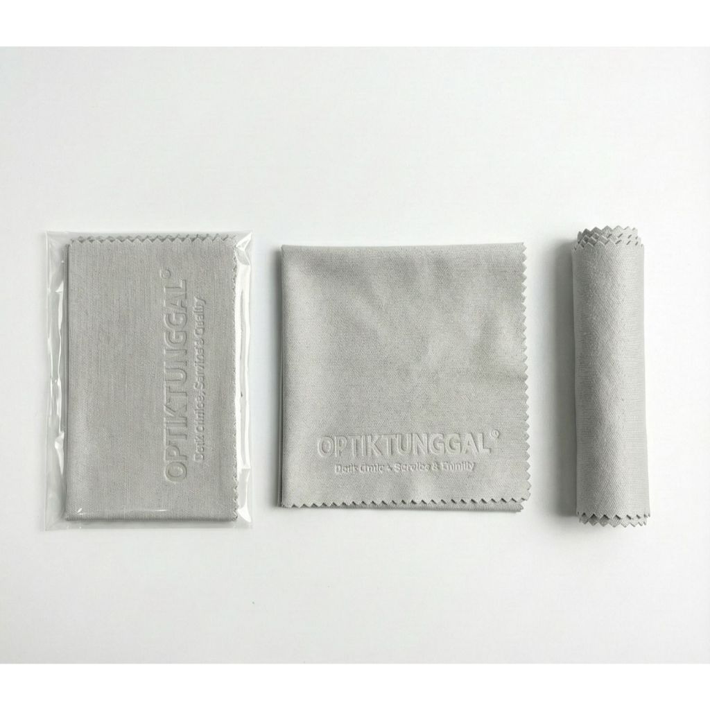 CLEANING CLOTH ; OPTIK TUNGGAL ; LIGHT GREY