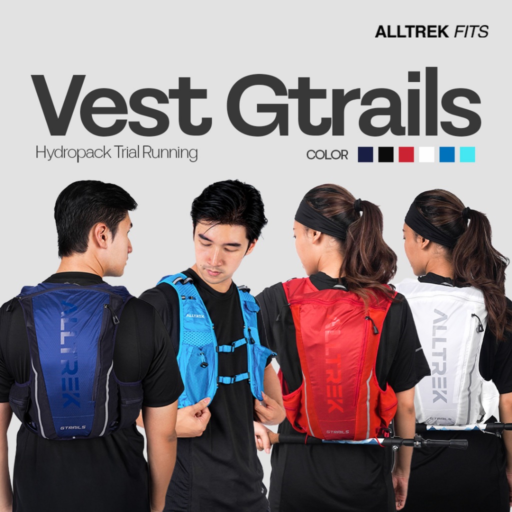 ALLTREK Running Vest GTRAILS Hydration Backpack Vest