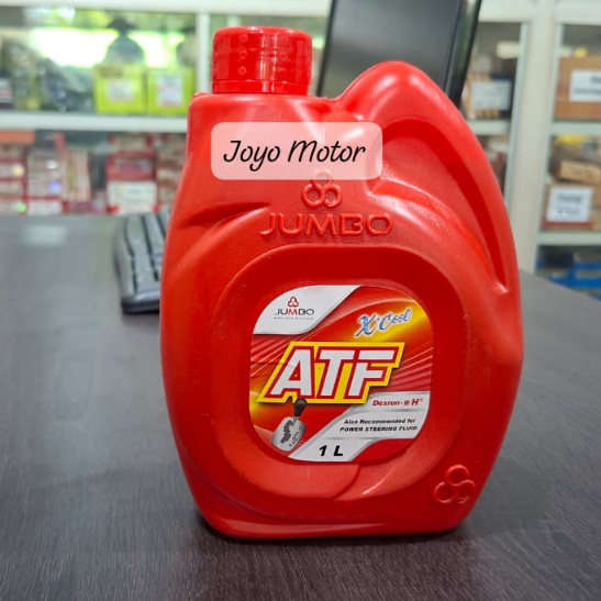 Oli Transmisi Matic Jumbo ATF Dextron III - Power Steering Fluid Jumbo ATF 1000ML 1 Liter