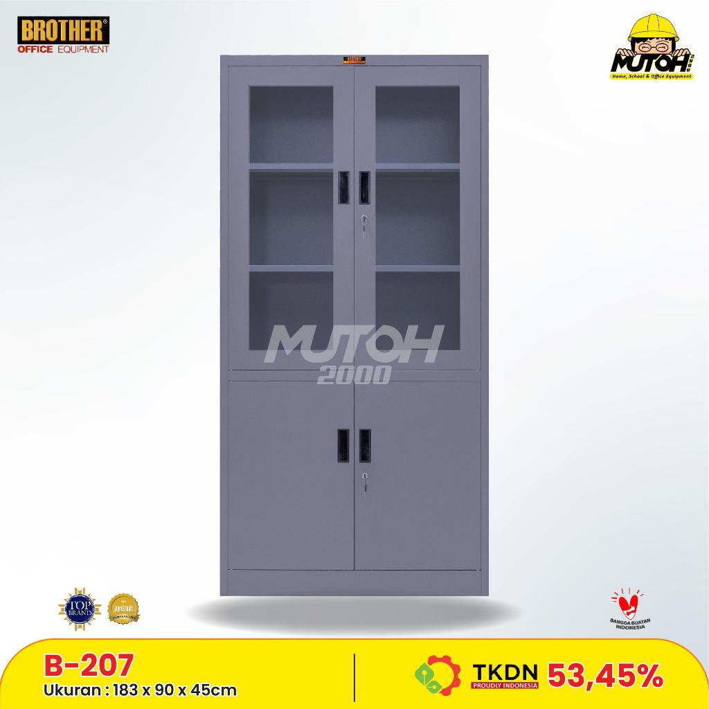 LEMARI ARSIP BESI 2 PINTU BROTHER B-207 TKDN