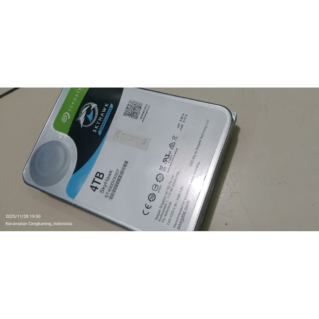 Hardisk Seagate 4tb