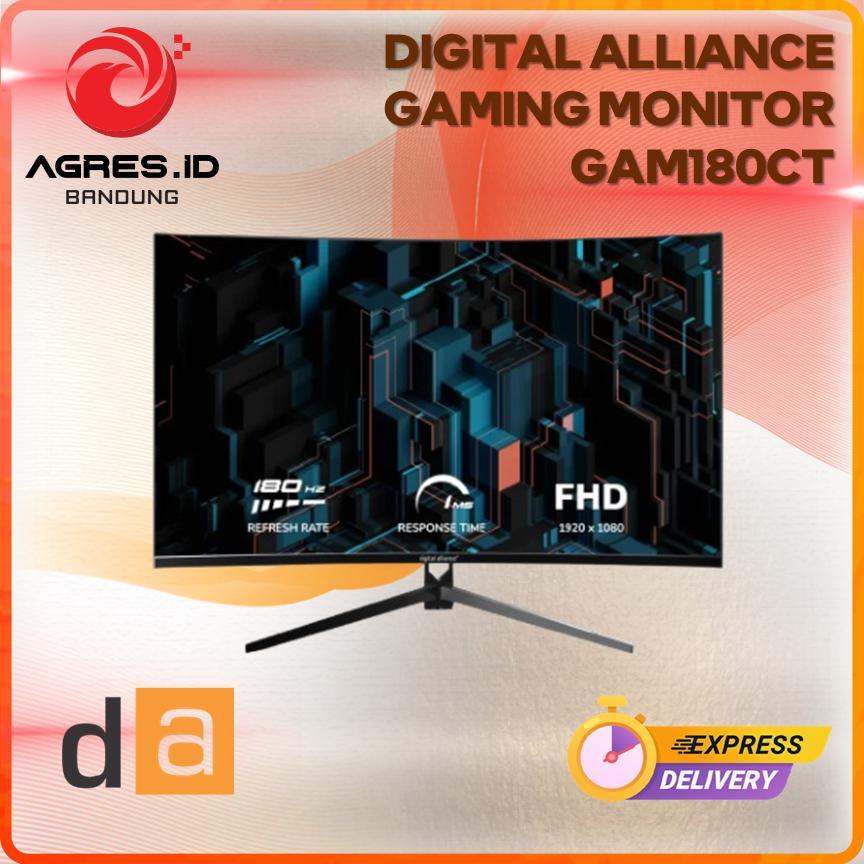 DIGITAL ALLIANCE GAMING MONITOR DA27 GAM180CT - 27 INCH CURVE FHD 1080P 1MS 180HZ
