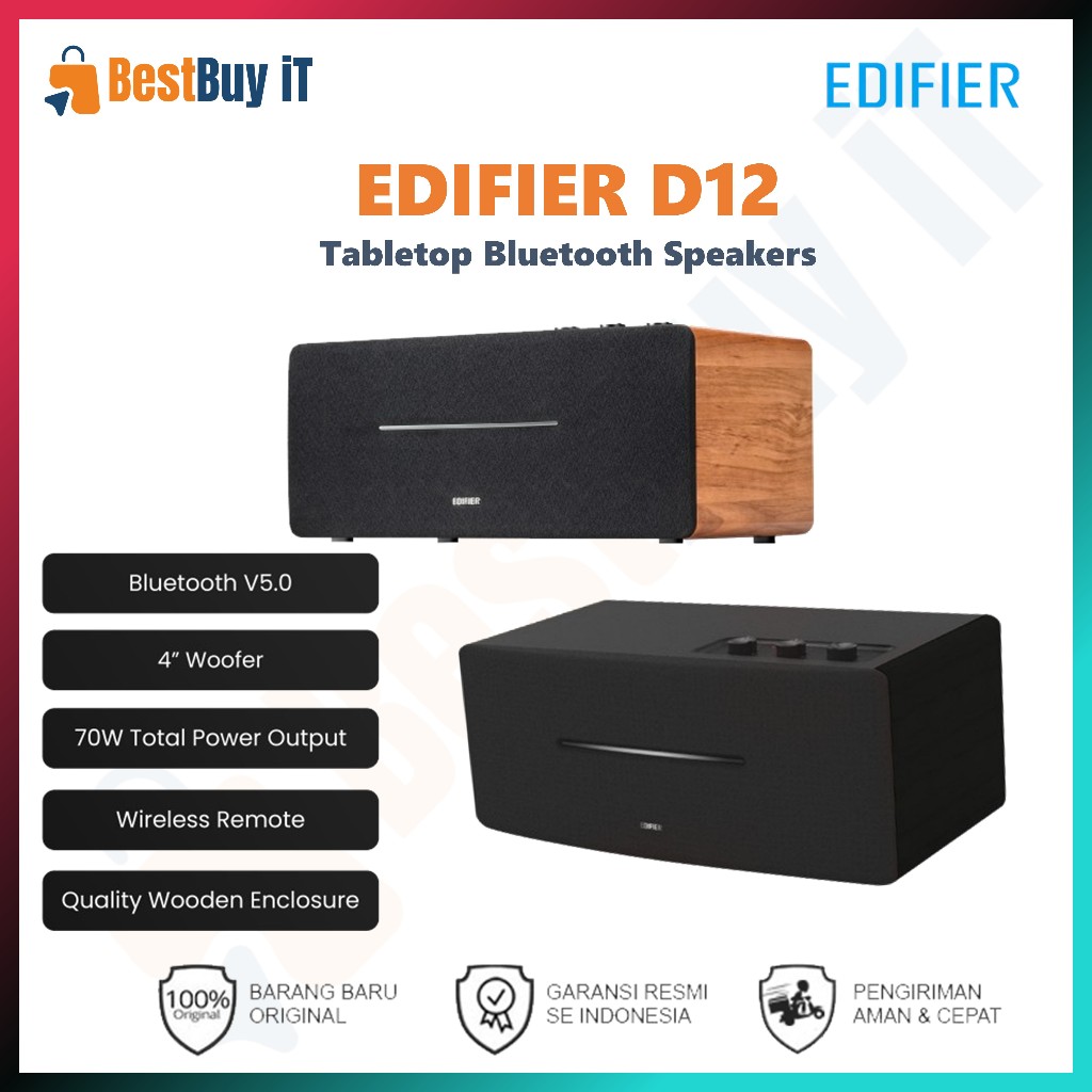 EDIFIER D12 Tabletop Bluetooth Speaker