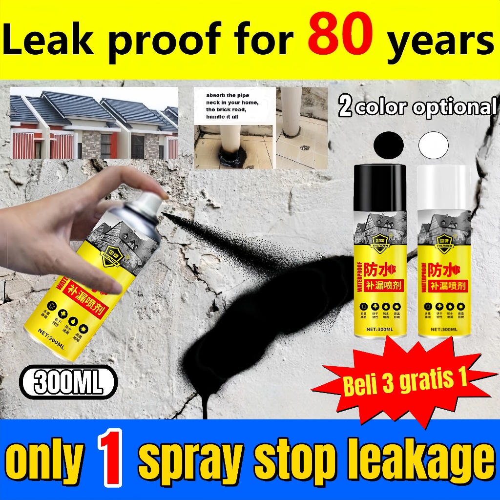 Cat aqua spray sealent ajaib semprotan anti air bocor waterproof original