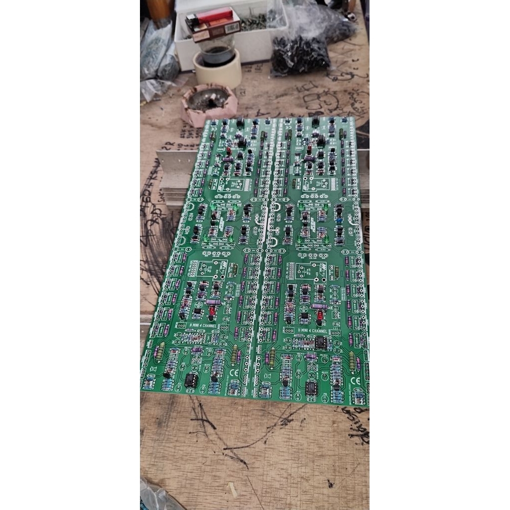 class h gn15pro 2chanel full resistor hrga 1 papan pcb 3u 40cm