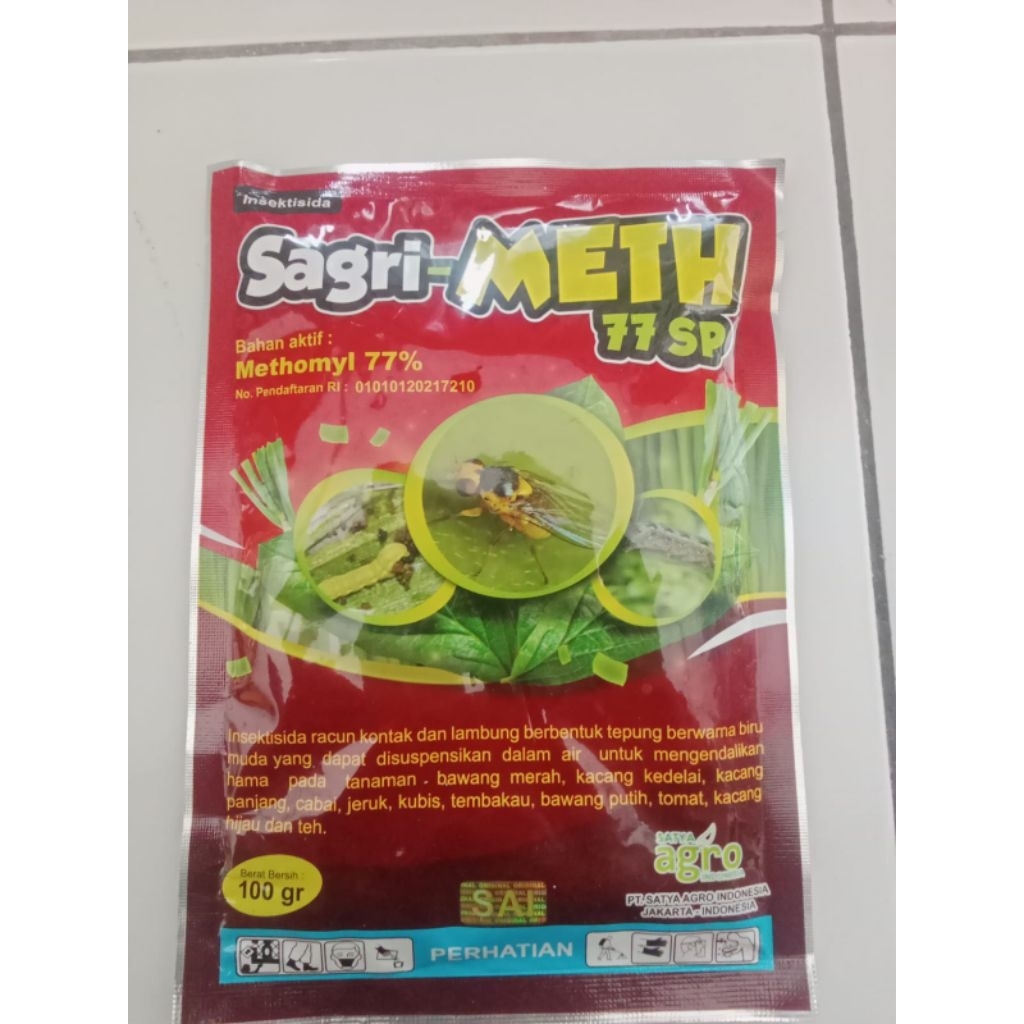 SAGRI METH 77SP METOMIL 100Gr