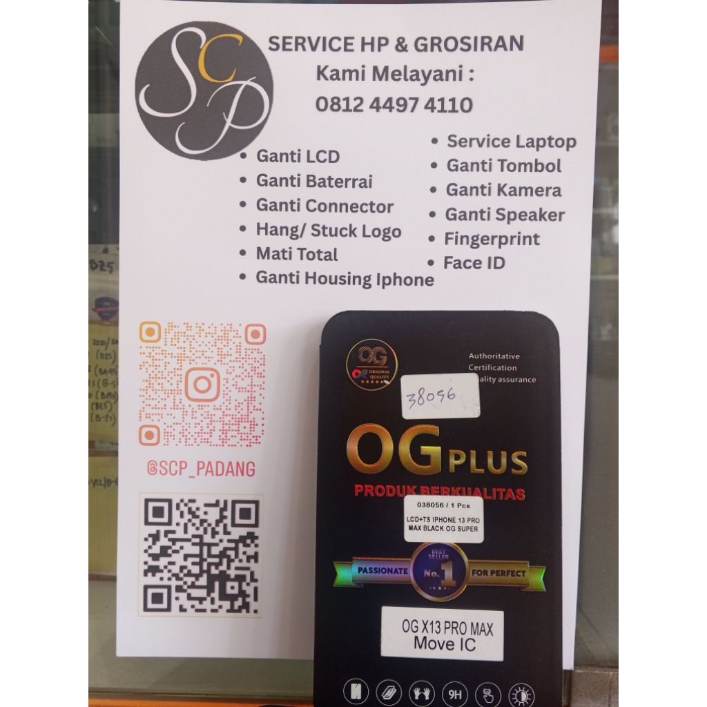 LCD iPhone 13 Promax OG Plus