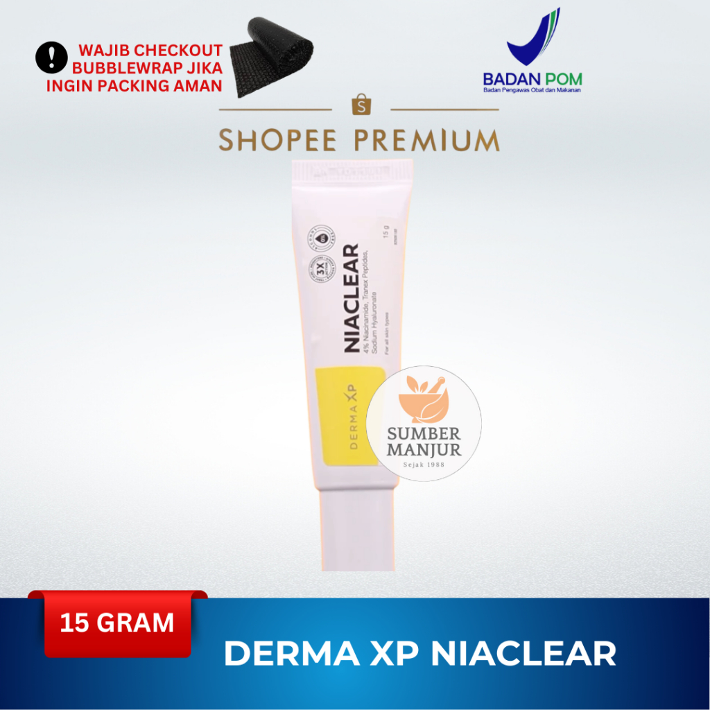 NIACLEAR NIACINAMIDE GEL 4% UNTUK KULIT BERJERAWAT