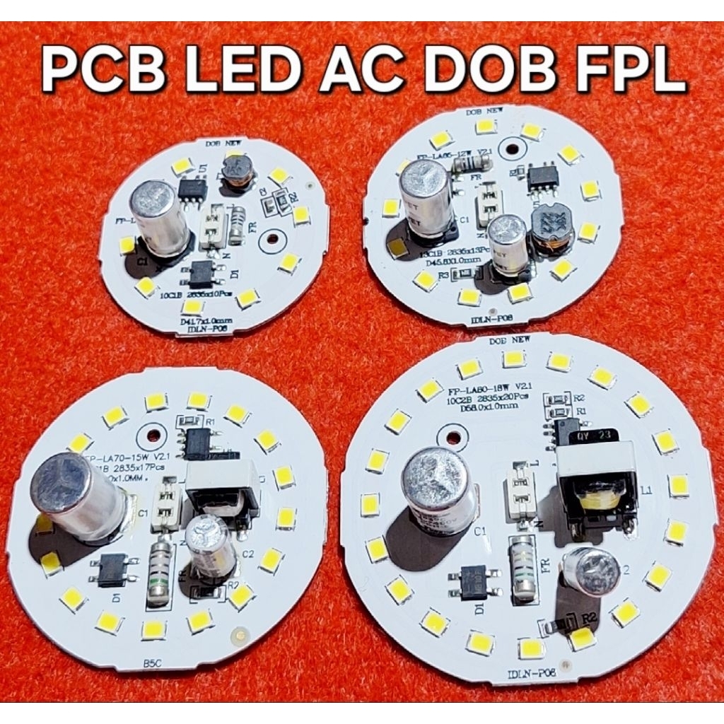 PCB LED AC DOB FPL 9 12 15 18 WATT
