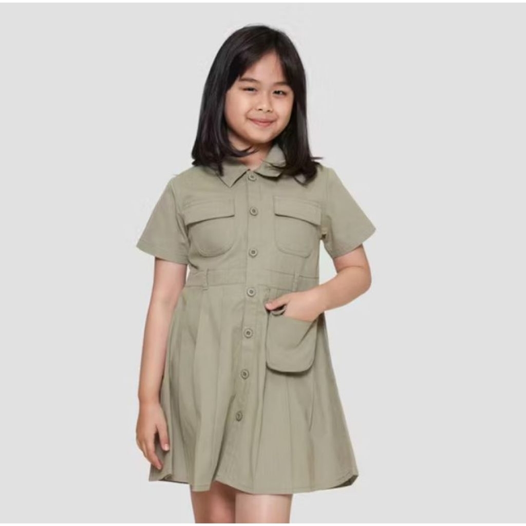 Aneka Dress midi Dress Cargo Little M