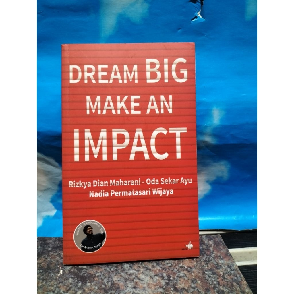 BUKU BEKAS DREAM BIG MAKE AN IMPACT OLEH RIZKYA DIAN MAHARANI DLL