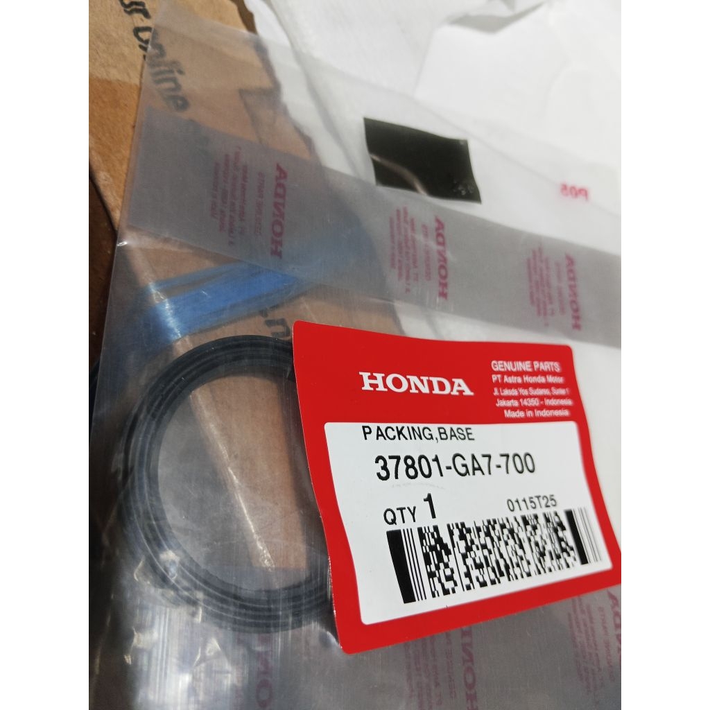 Packing karet ganjel pelampung bensin honda matik  bebek ori ahm 37801 GA7 700