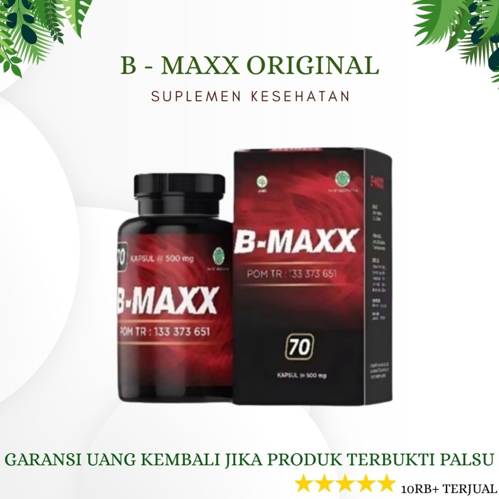 b maxx - b maxx original - suplemen kesehatan