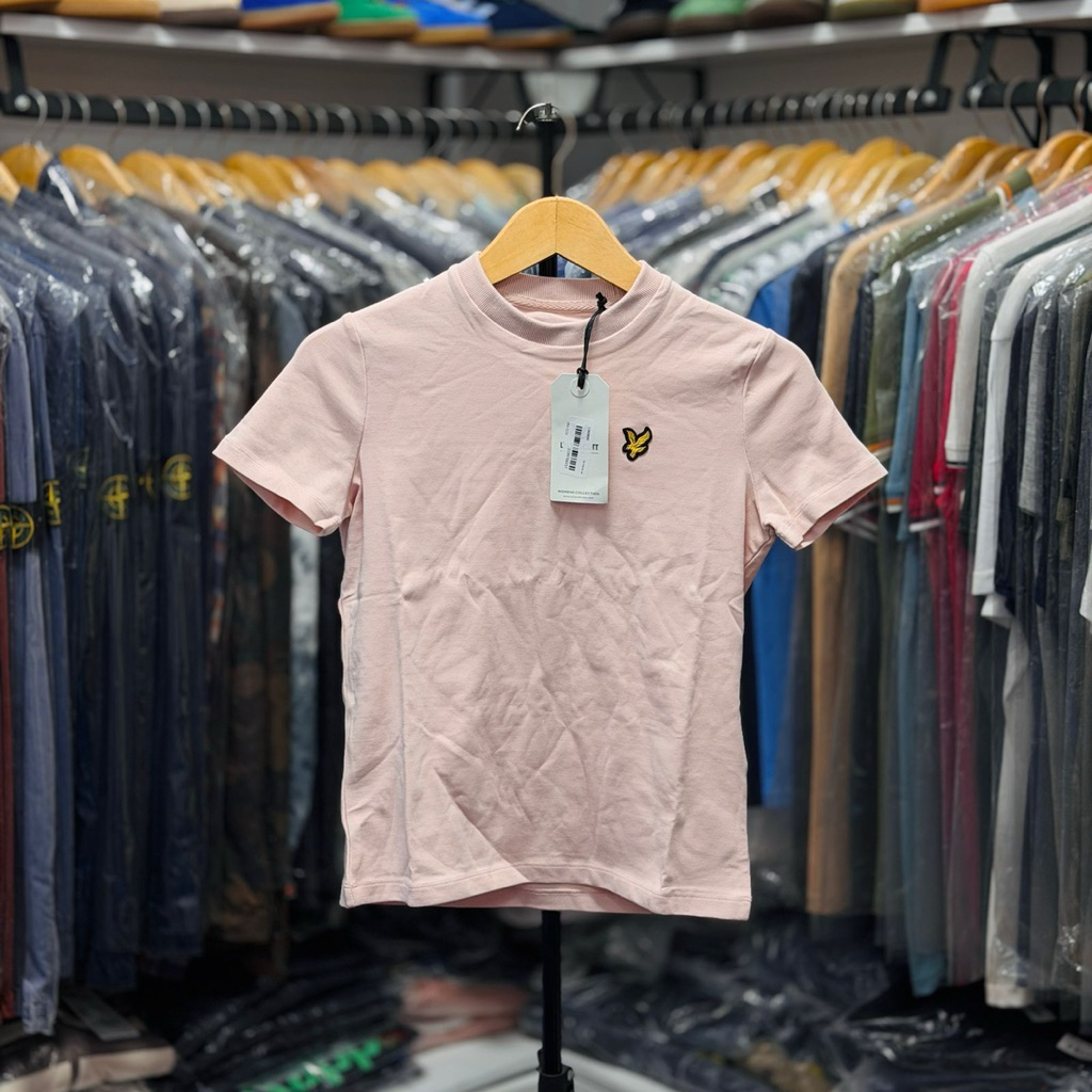 Crop T Shirt Lyle Scott Rose Pink BNWT Original 100% Size : XS ( X )