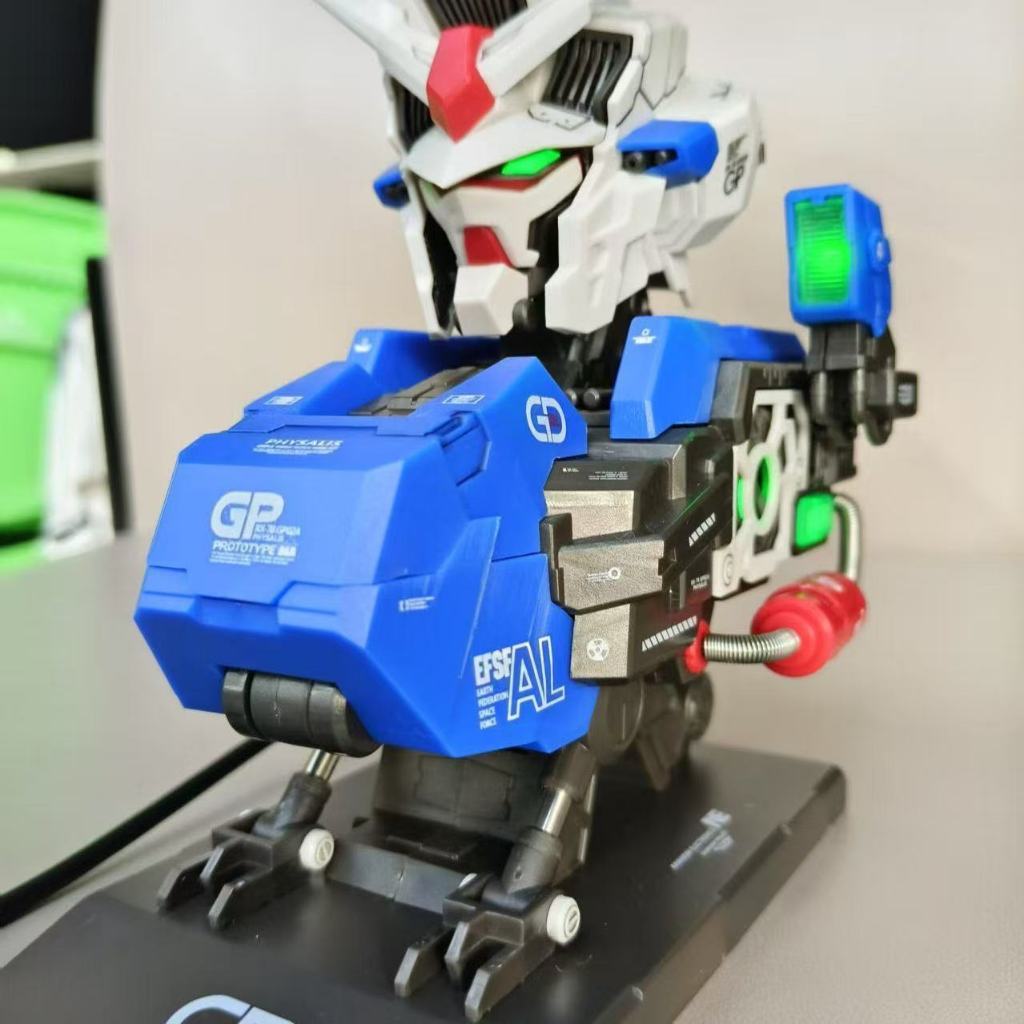 Yu Gong Model 1/38 Scale RX-78GP02A Physalis Head Bust [+LED +WSD] Model Kit Plamo