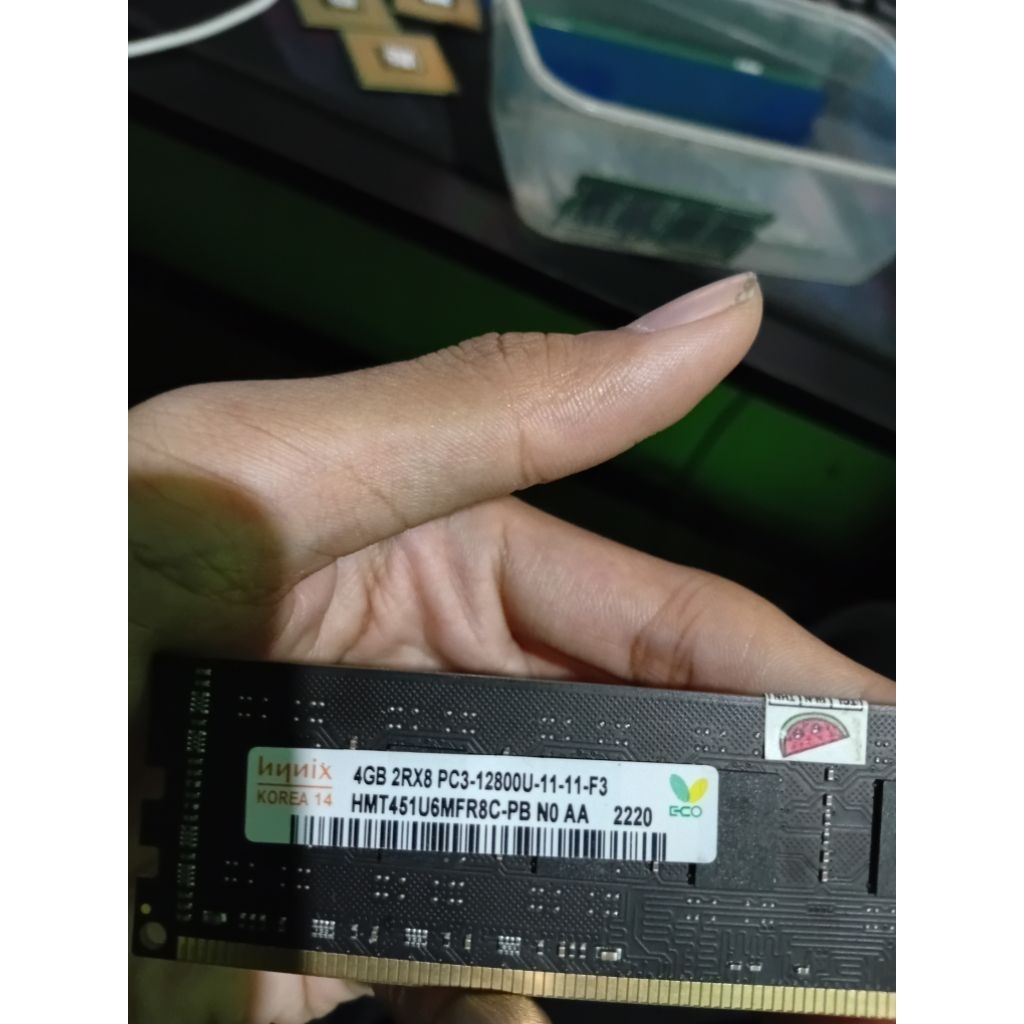 Ram PC 4GB 2RX8 DDR3 12800U