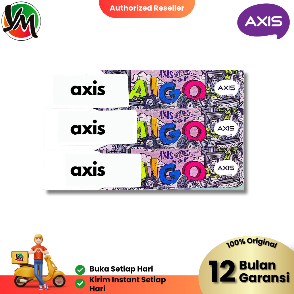 Voucher Kuota Axis 5GB 2 HARI Voucher Data