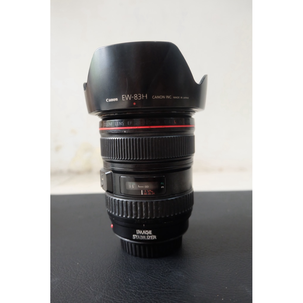 Lensa Canon 24 105mm ring merah