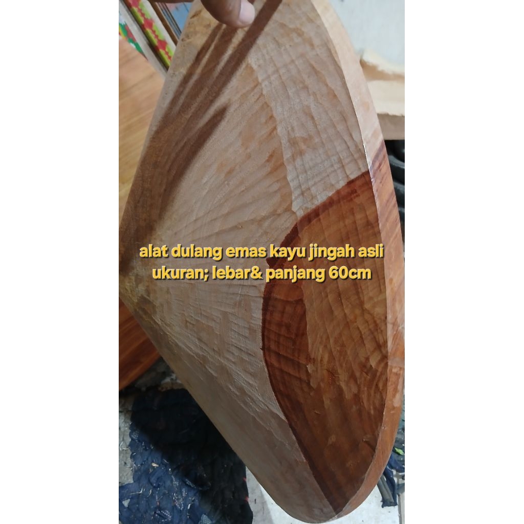 ALAT DULANG EMAS KAYU JINGAH ASLI