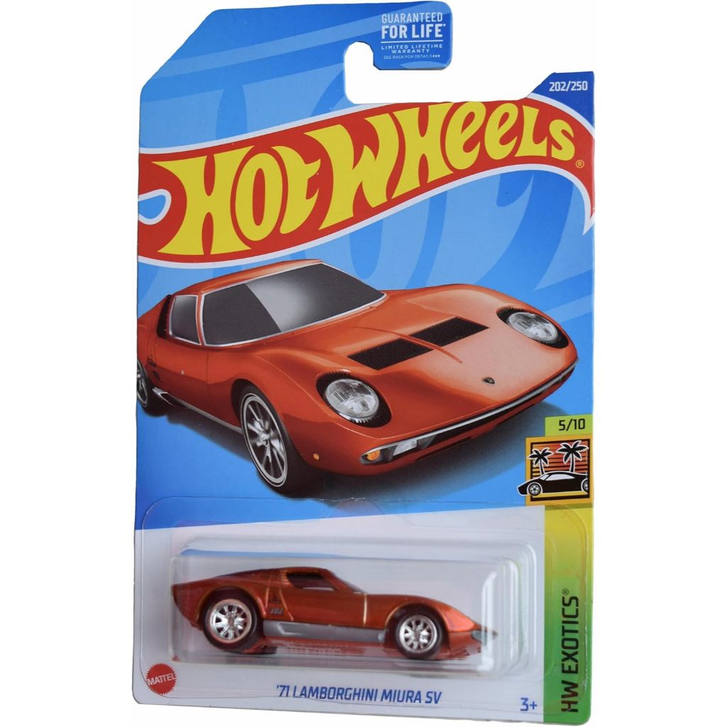 Hot Wheels Super Treasure Hunt '71 Lamborghini Miura SV