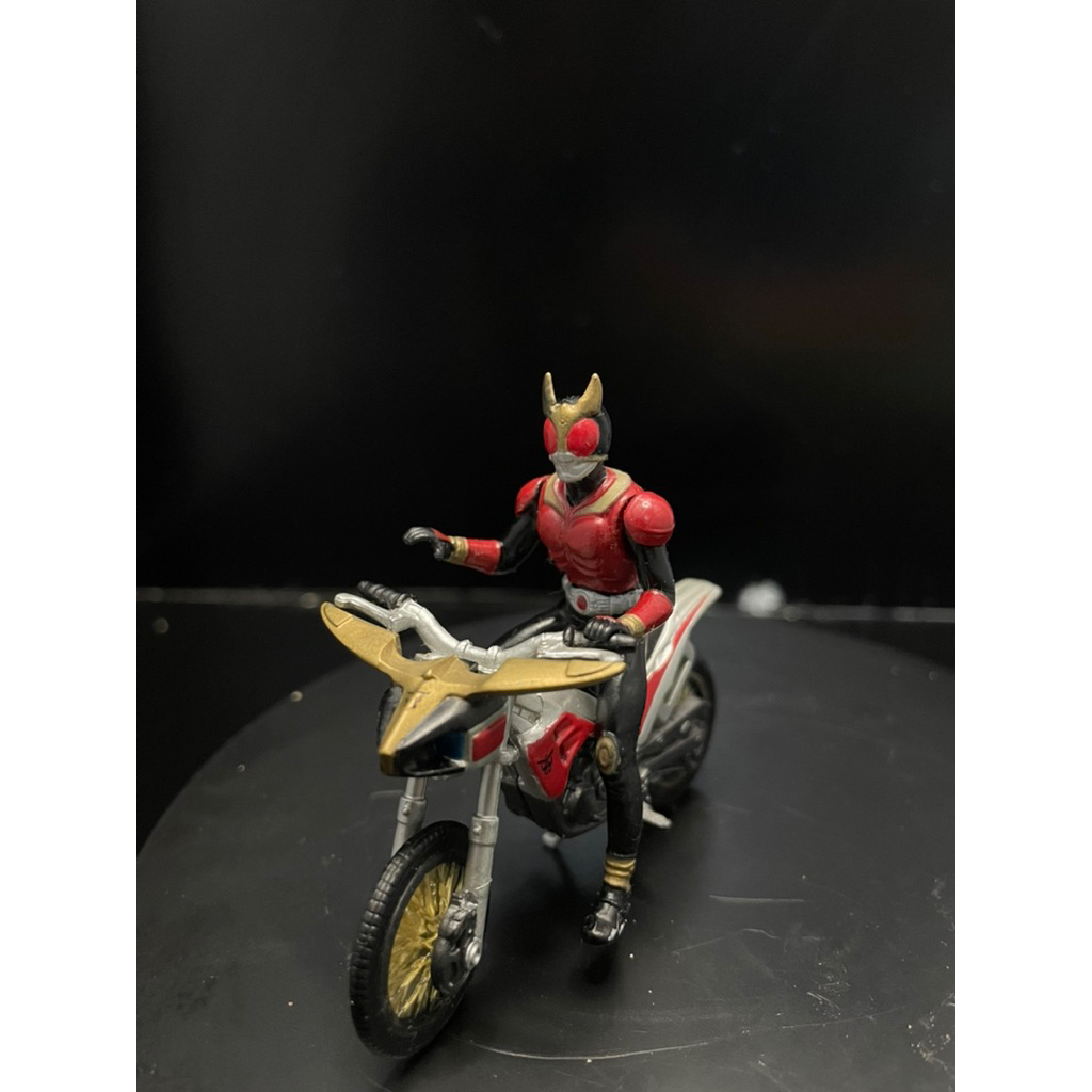 Kamen rider Kuuga TryChaser 2000 motorcycle mini figure Original Bandai
