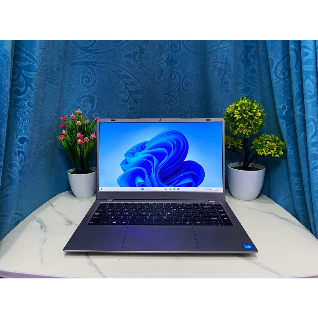 Laptop Advan 1405 Second | CELERON N4020 | RAM 4GB DDR4 | SSD 120GB | Siap Pakai