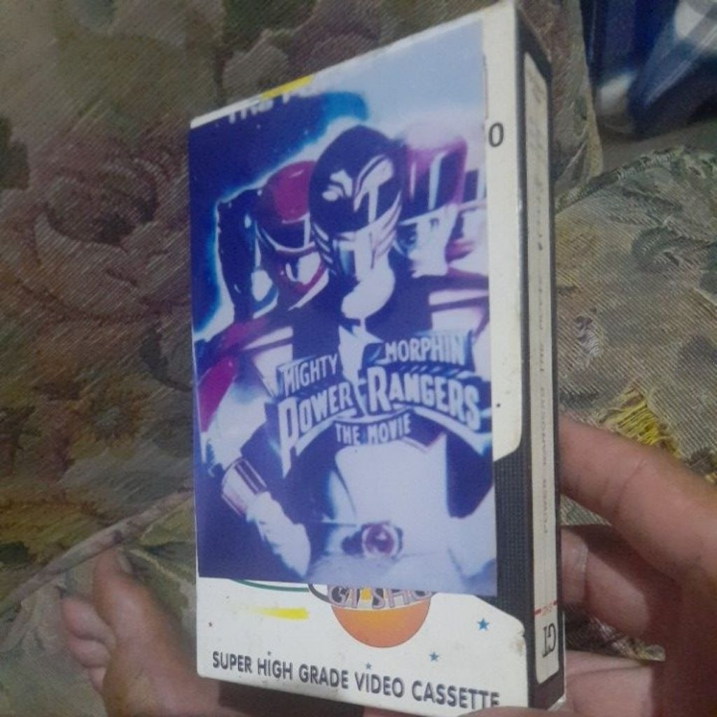 kaset betamax power ranger the movie (B9)