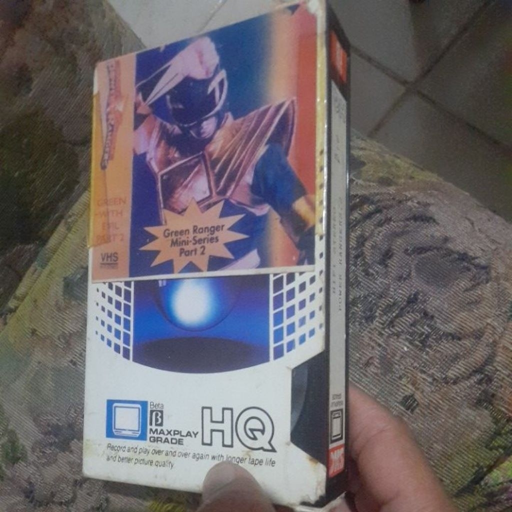 kaset betamax power ranger part 2 ((B10)
