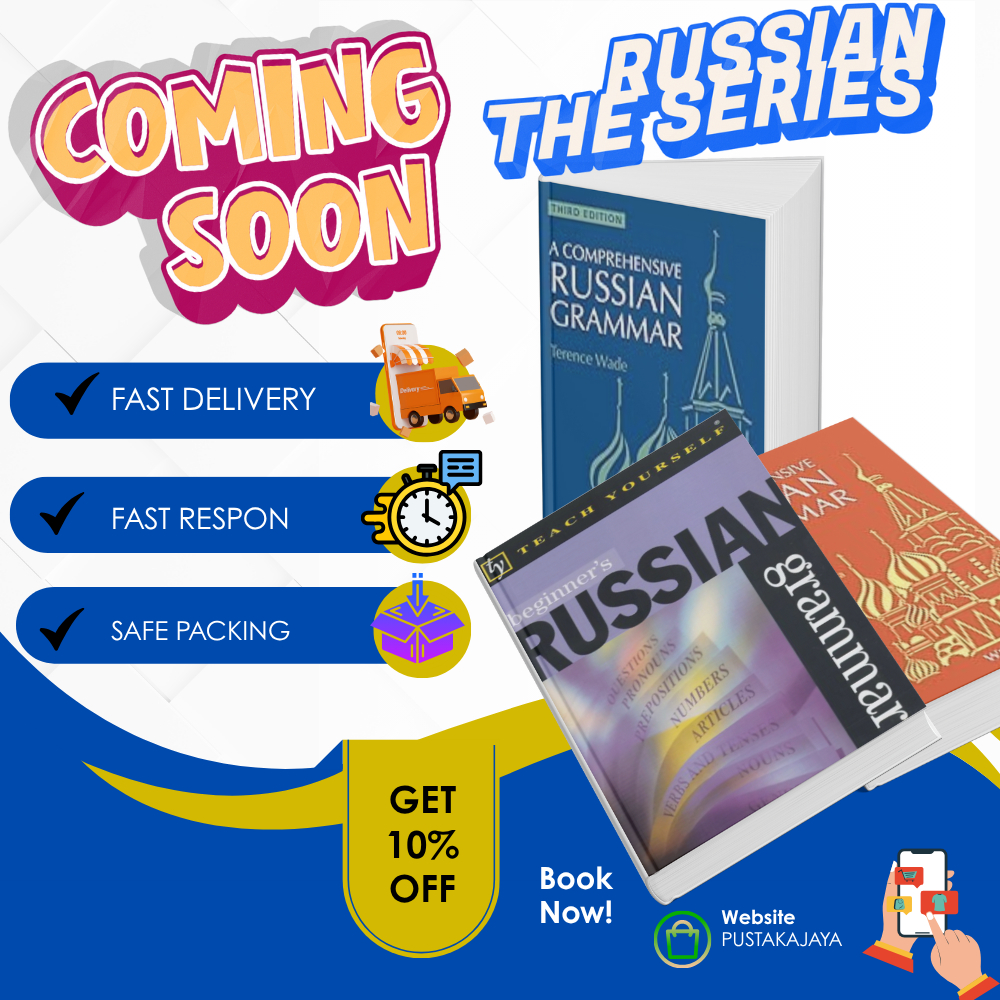 Buku Belajar Bahasa Rusia The Series Beginer-Edisi 4  Fokus Tata Bahasa Rusia Ideal